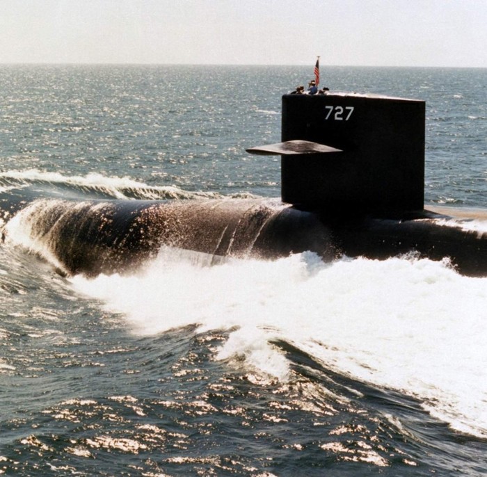 Tàu ngầm USS Michigan (SSBN-727/SSGN-727) của Hải quân Mỹ.